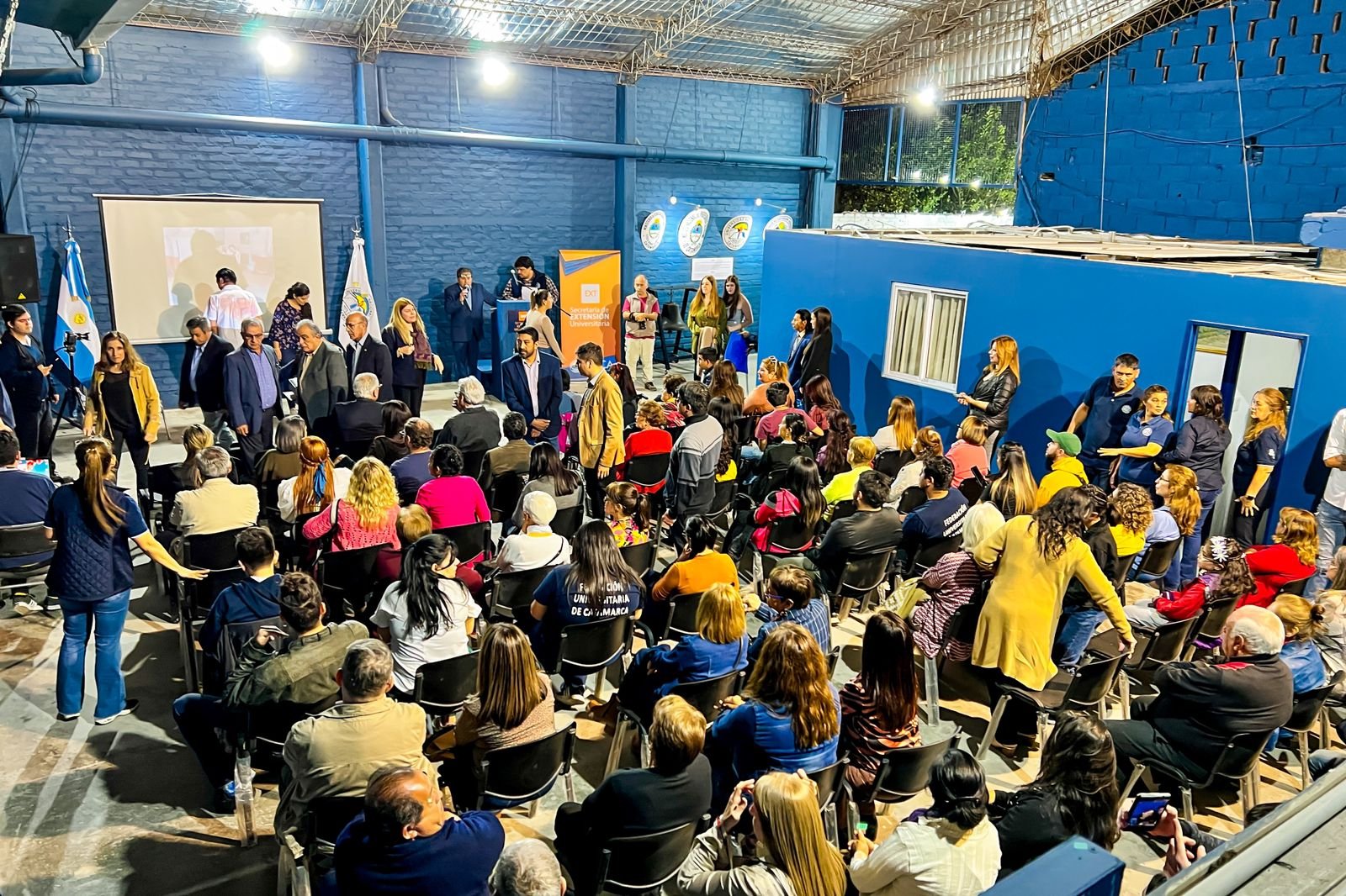 Quedó inaugurada la nueva sede de la Secretaría de Extensión de la UNCA