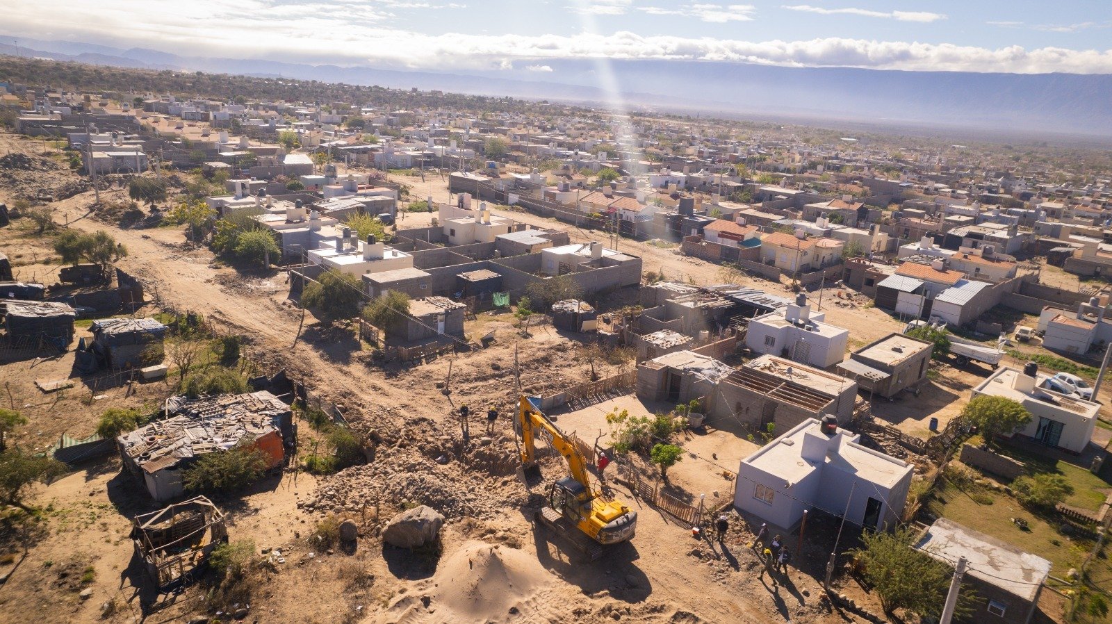 Finalizó obra de saneamiento que beneficiará a 40 familias de Loteo Parque Sur