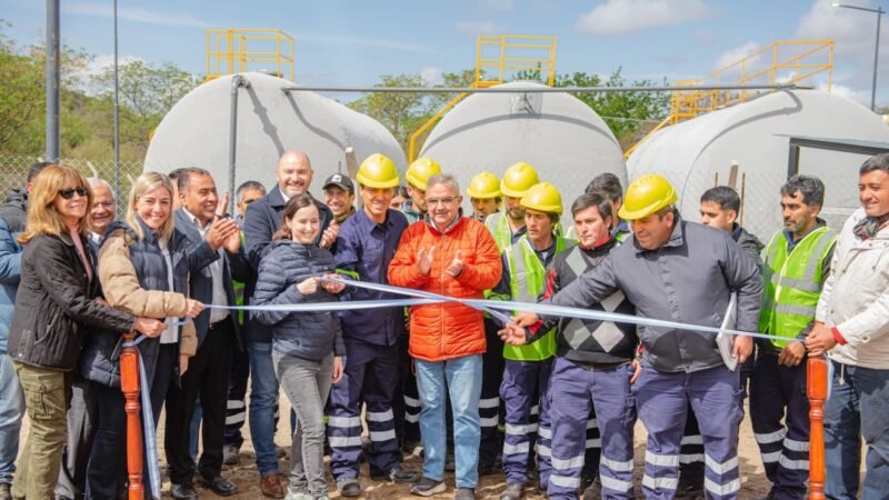 Histórico: la villa de Ancasti ya cuenta con su Planta de Efluentes Cloacales