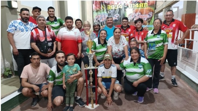 Bustos y Soria 1ros en el Gimnasia Cicle Club