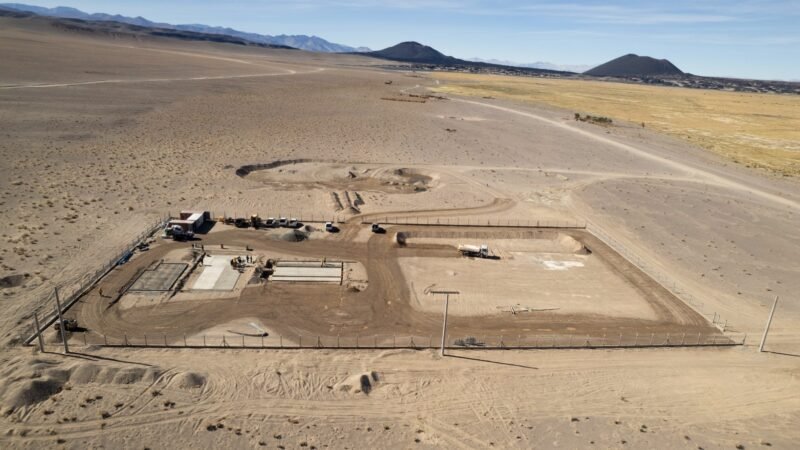 1300 vecinos de Antofagasta de la Sierra se verán beneficiados con la nueva planta de cloacas