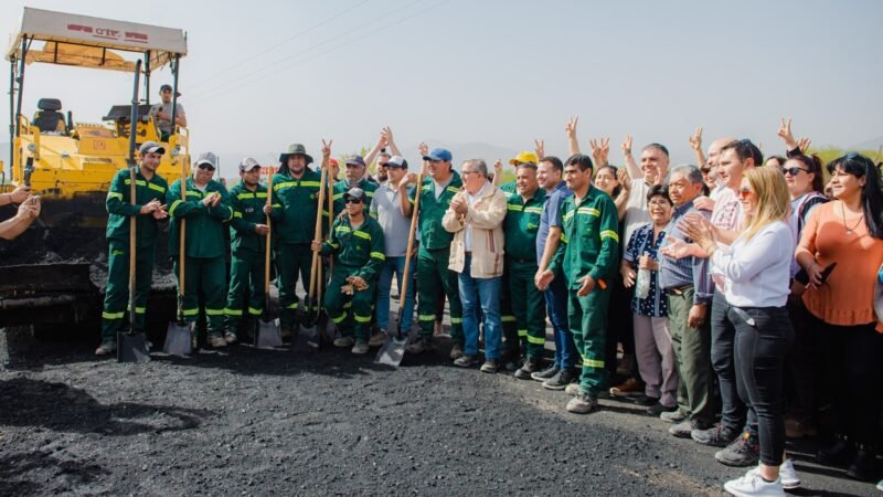 Trabajan en el asfaltado de Chaquiago-El Potrero, un pedido histórico de la comunidad andalgalense