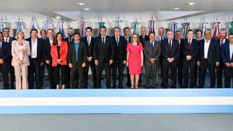 Sergio Massa recibió a los gobernadores para redoblar esfuerzos rumbo al balotaje