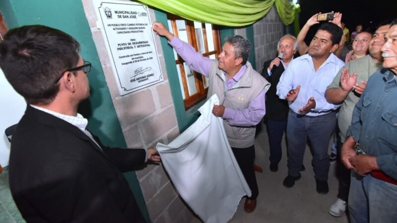 San José cuenta con un punto de desarrollo industrial y artesanal